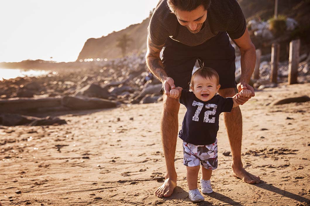 father-toddler